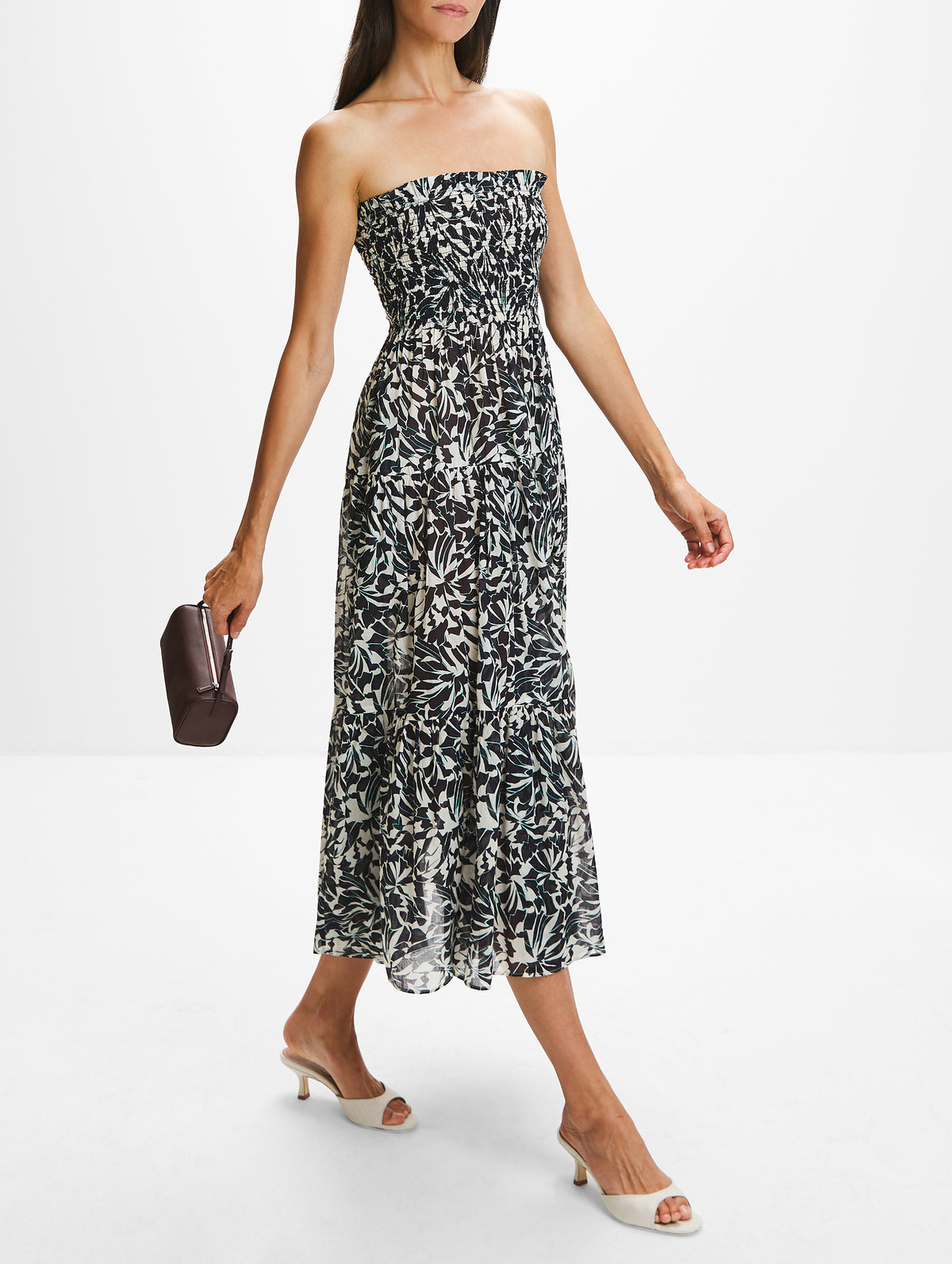 Lucca Coverup Dress,ULLA JOHNSON,MERCURY,Image 3