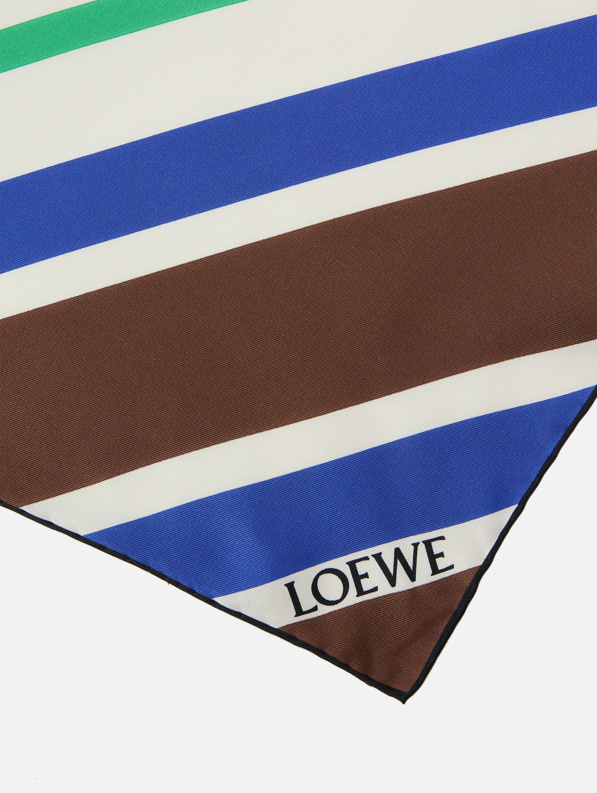 Stripe Scarf,LOEWE,MULTI,Image 2