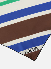Stripe Scarf,LOEWE,MULTI,Image 2
