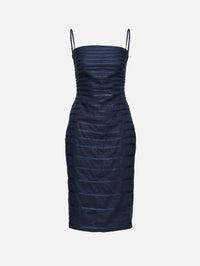 Eterna Brisa Dress,ANDRES OTALORA,NAVY,Image 1
