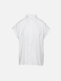 Relaxed Sleeveless Shirt,MATTEAU,WHITE,Image 1