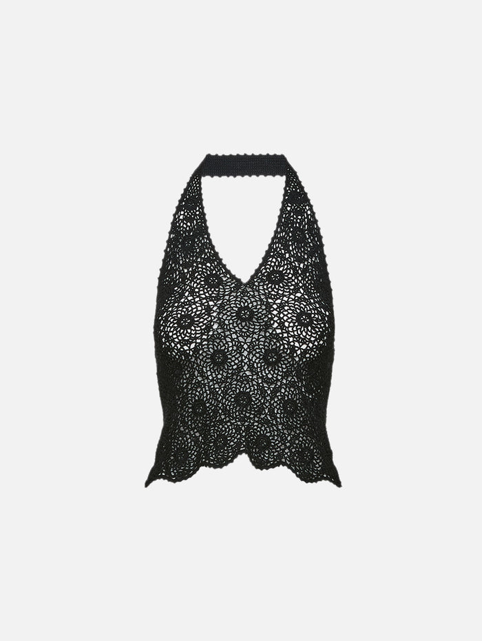 Ventura Top,NILI LOTAN,BLACK,Image 1