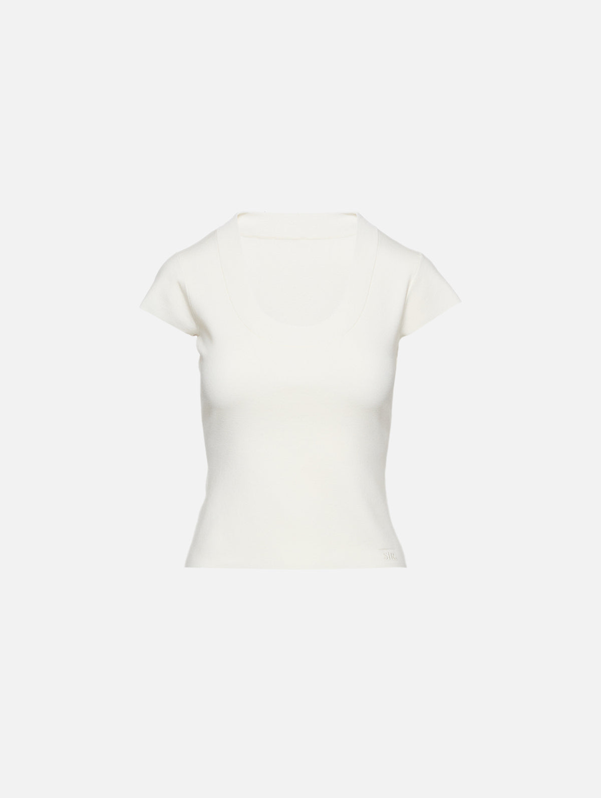 Mikkel Scoop Tank Top,SIR.,IVORY,Image 1