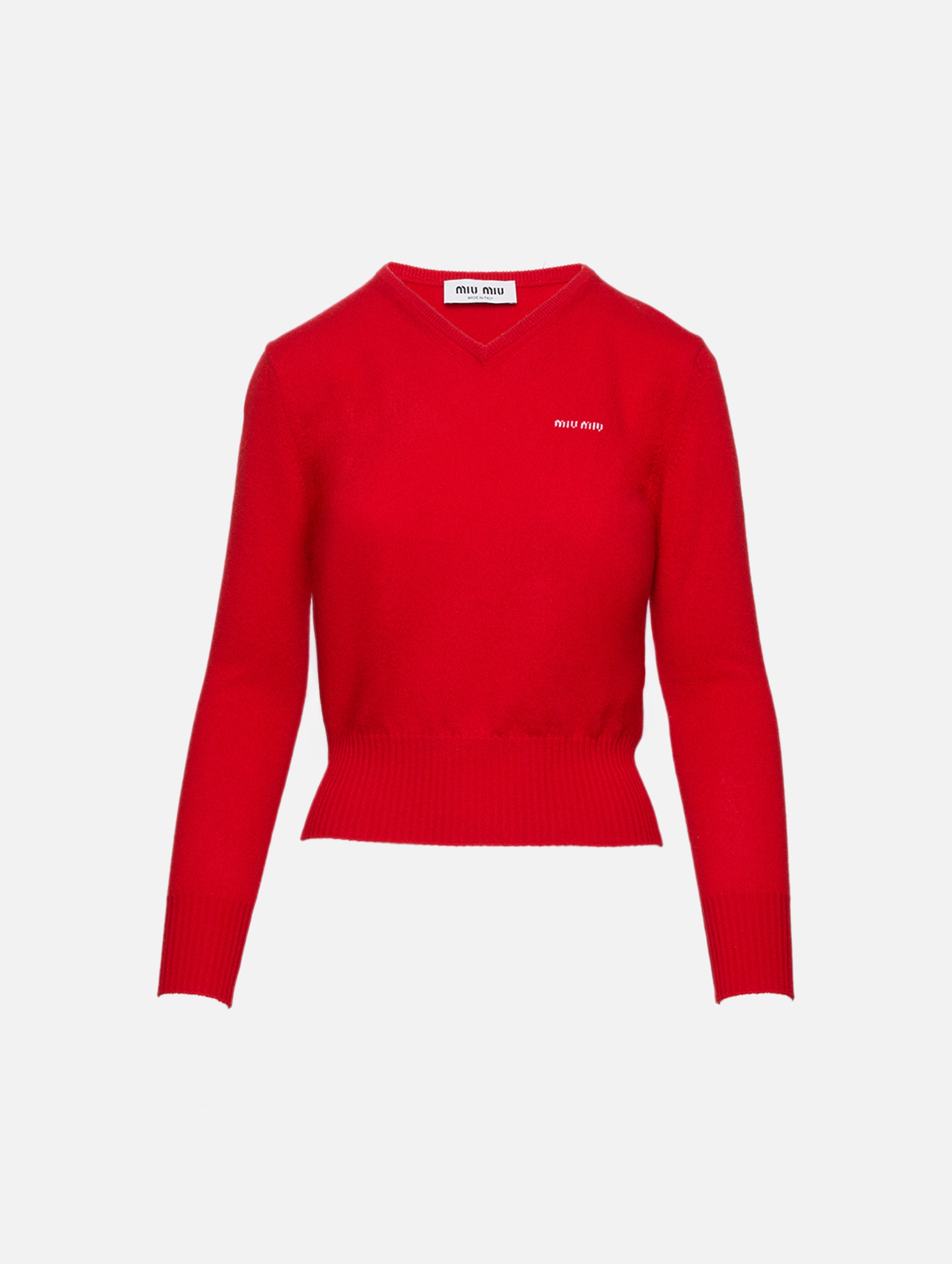 【美品】miumiu archive Vネックニット V Neck Sweater | MIU MIU | elysewalker