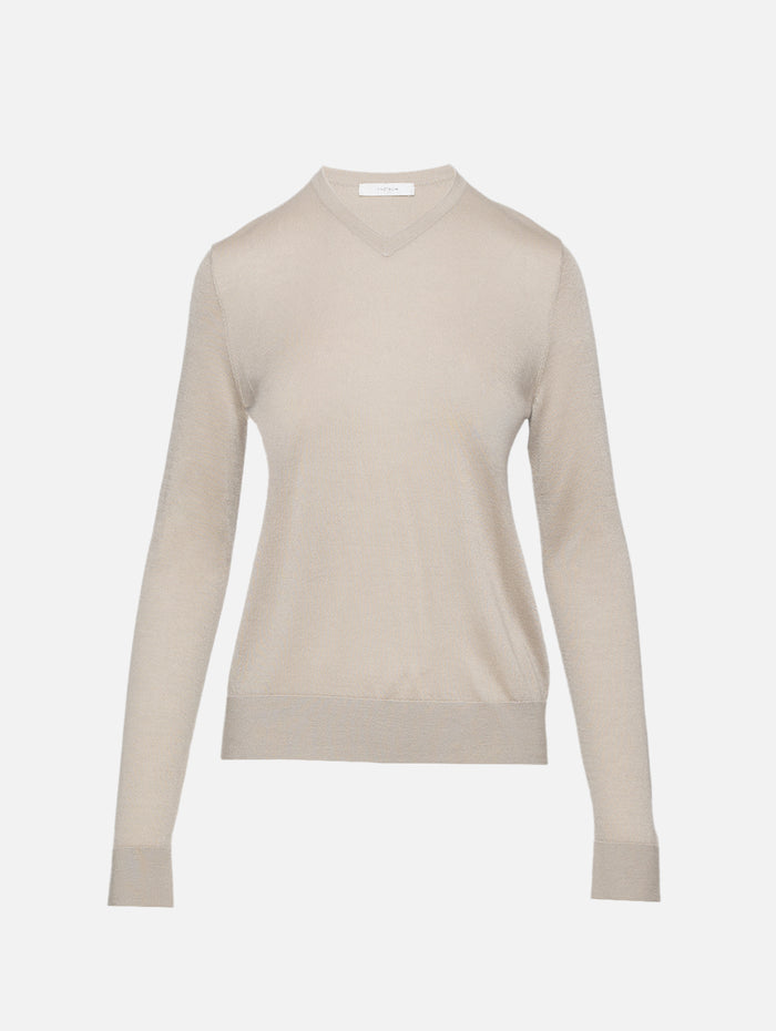 Ondre Top,THE ROW,TAUPE,Image 1