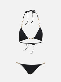 Solid Bikini,GUCCI,BLACK,Image 1