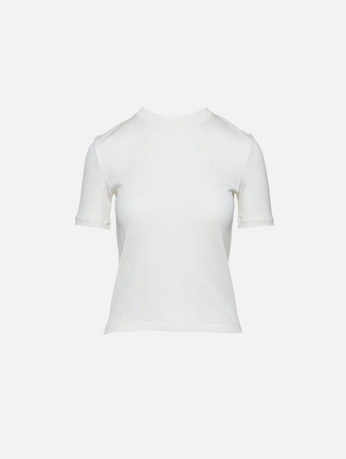 Etina Top,THE ROW,IVORY,Image 1
