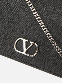 V Logo Wallet,VALENTINO GARAVANI,NERO,Image 3