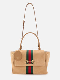 Horsebit Top Handle Bag,GUCCI,SAND DUNE,Image 3