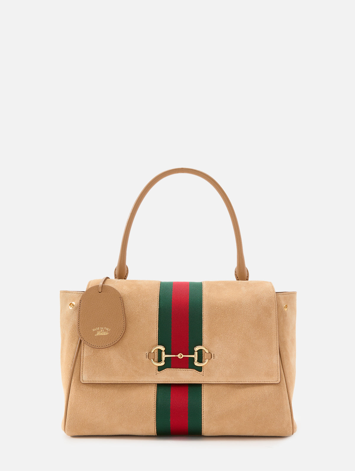 Horsebit Top Handle Bag,GUCCI,SAND DUNE,Image 1