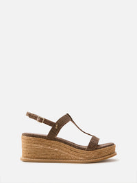 Theia Wedge 60mm,JIMMY CHOO,TAN,Image 1