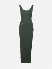 Nenet Dress,NANUSHKA,MIDNIGHT GREEN,Image 1