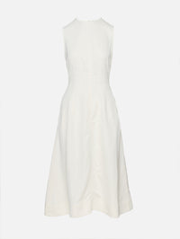 Crew Neck Dress,TWP,BONE,Image 2
