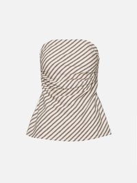 Nora Top,XÍRENA,BROWN TOPAZ STRIPE,Image 2