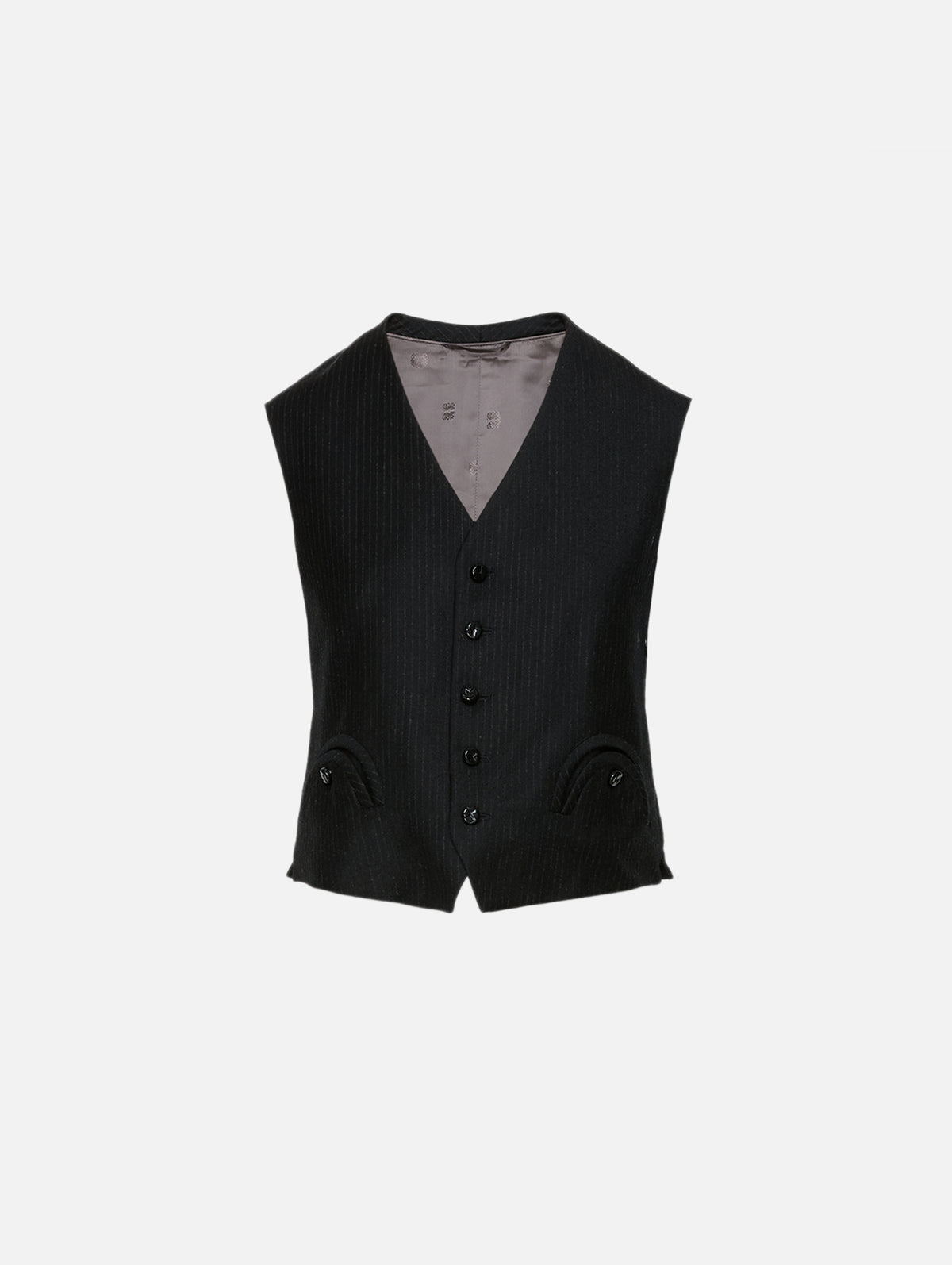 Feral Gilet Top,BLAZÉ MILANO,BLACK,Image 2