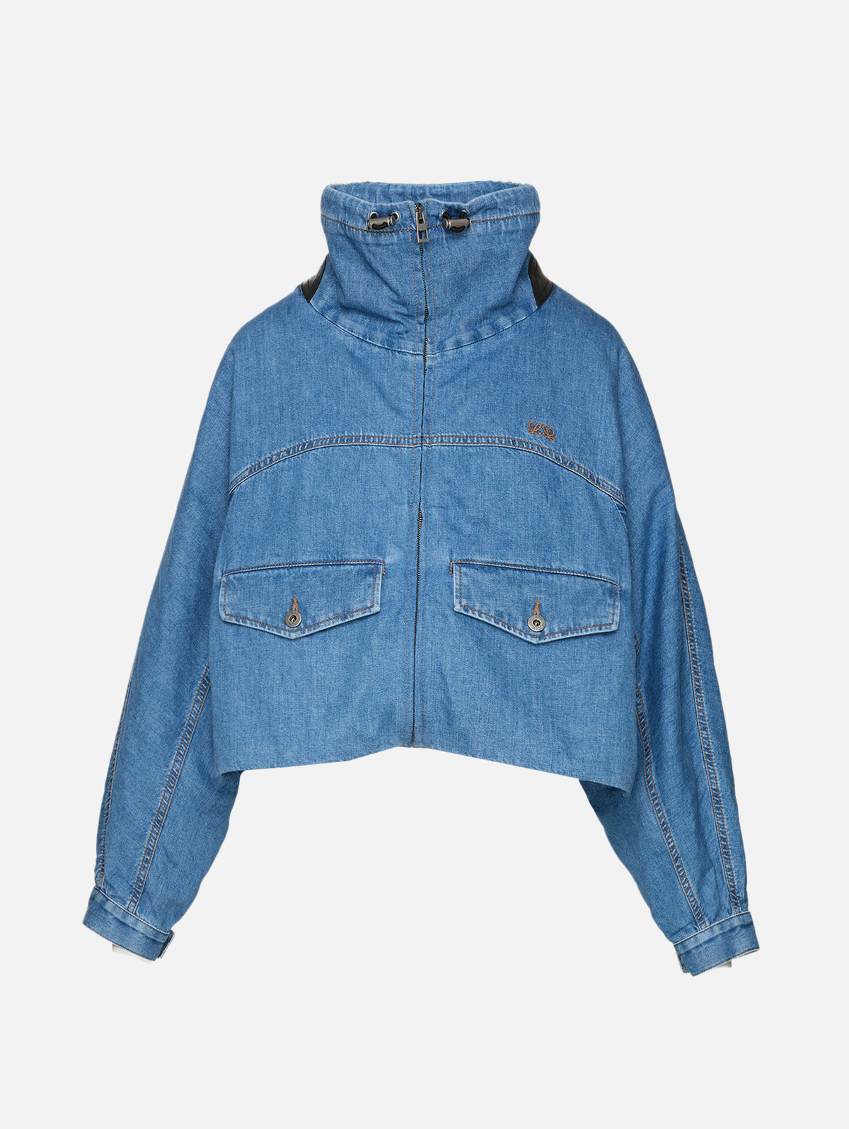 Denim Jacket,LOEWE,LIGHT BLUE,Image 2