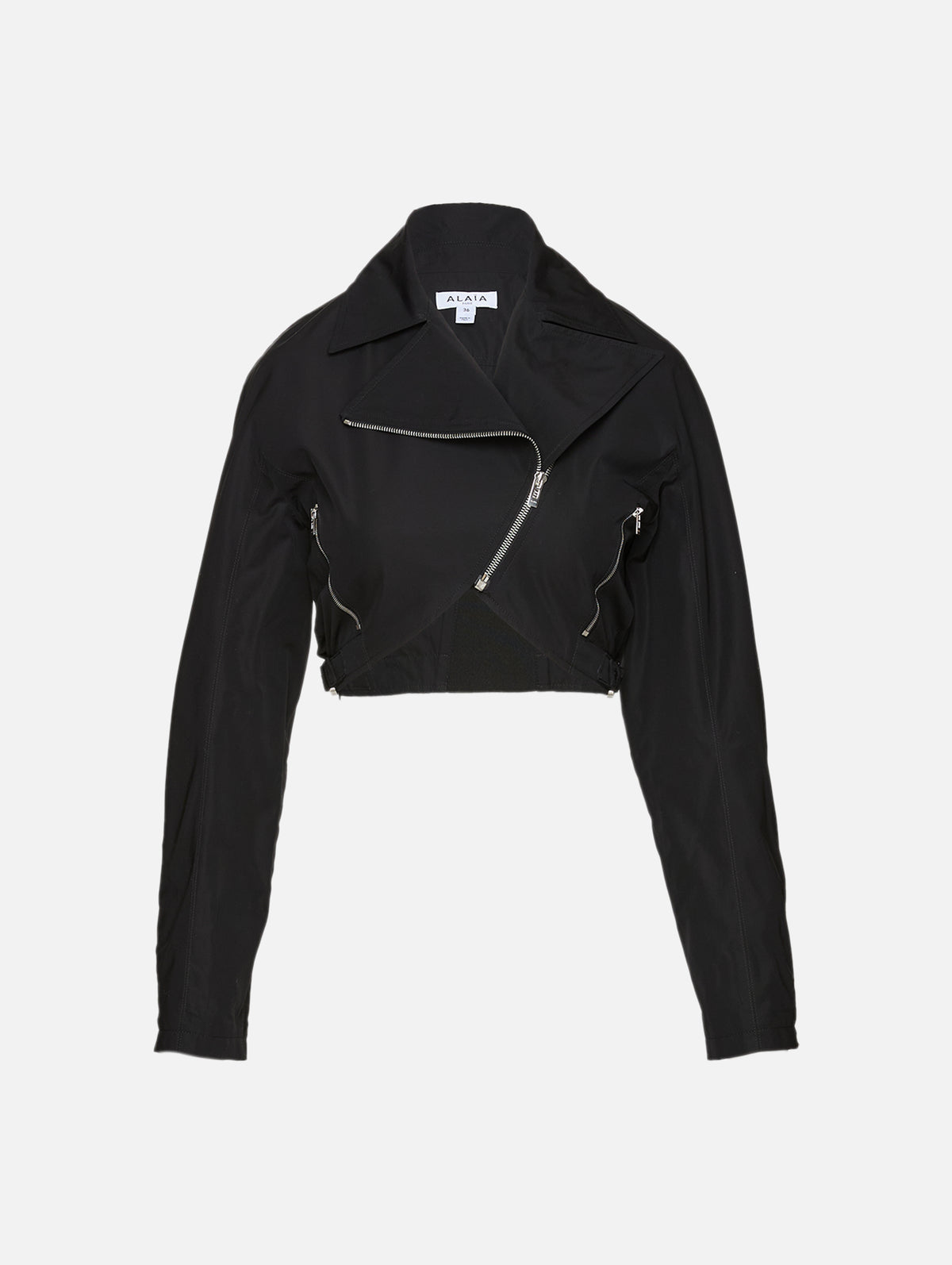 Biker Jacket,ALAIA,NOIR,Image 2
