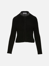 Boucle Jacket,MONIQUE LHUILLIER,NOIR,Image 2