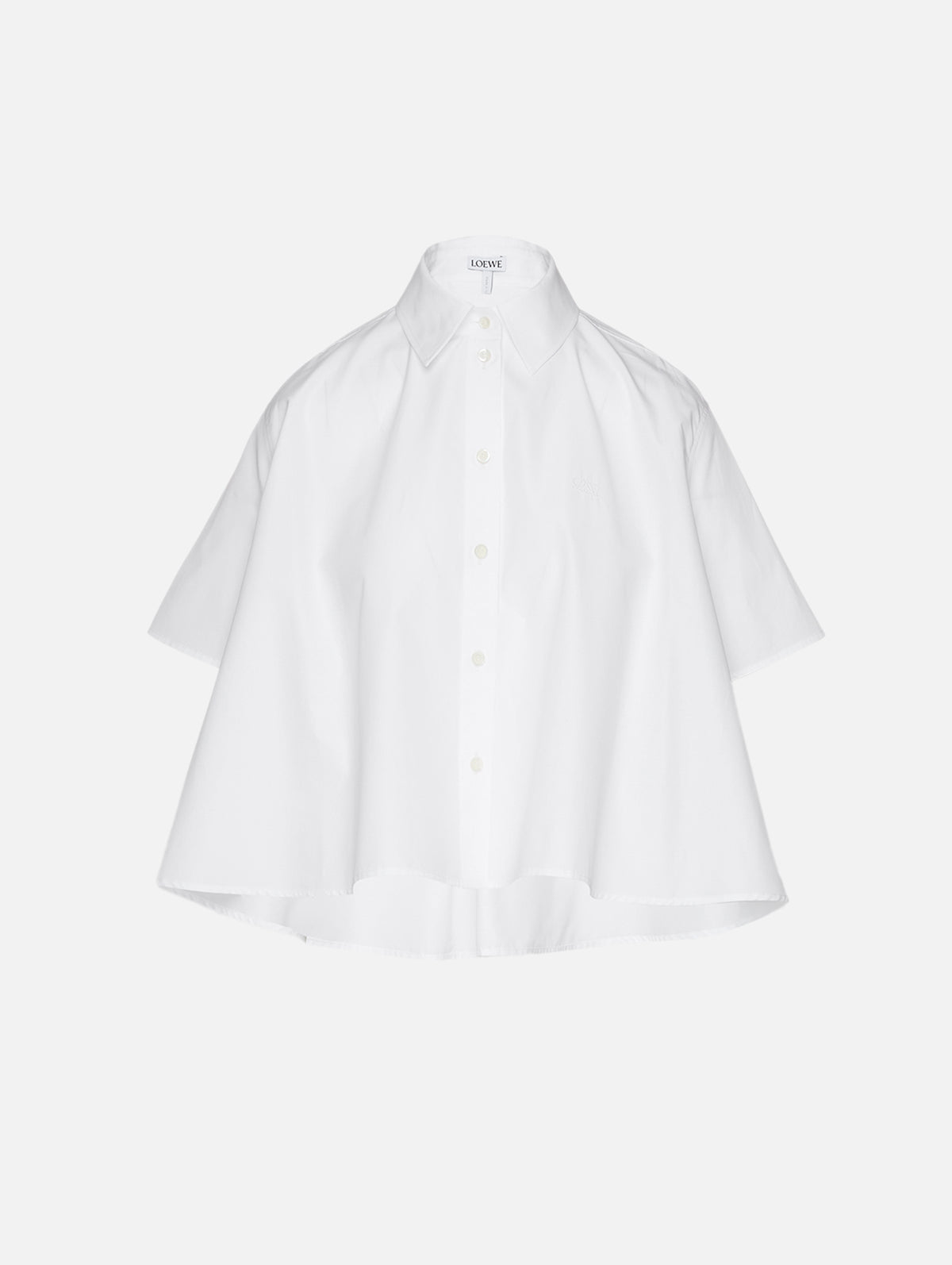 Trapeze Shirt,LOEWE,WHITE,Image 1