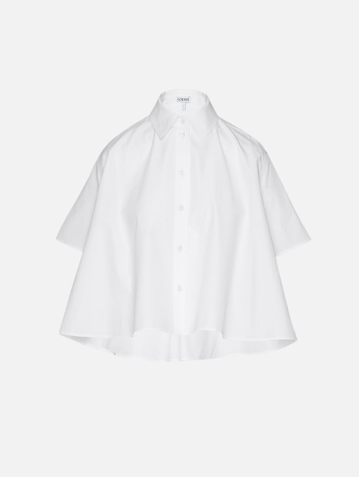 Trapeze Shirt,LOEWE,WHITE,Image 1