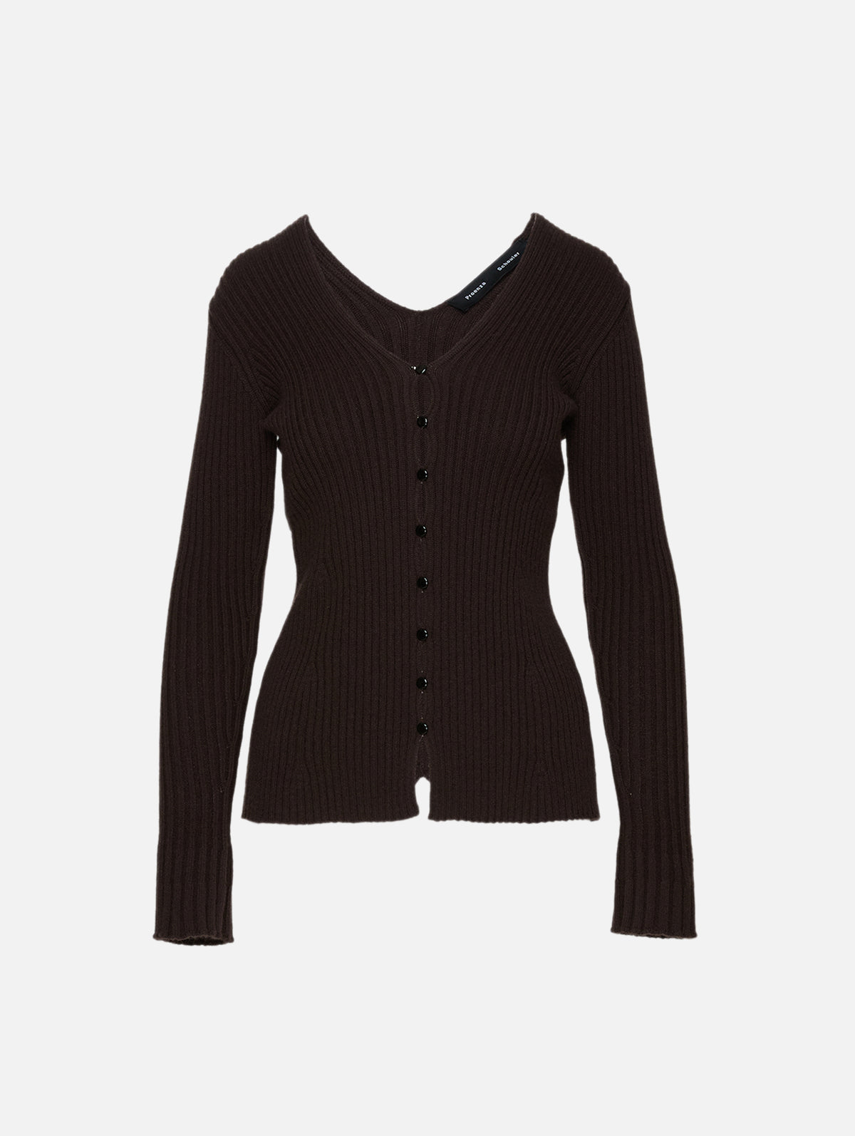 Valeria Top,PROENZA SCHOULER,ESPRESSO,Image 2
