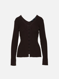 Valeria Top,PROENZA SCHOULER,ESPRESSO,Image 2