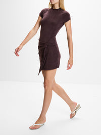 Kerri Dress,AGOLDE,PLUM,Image 3