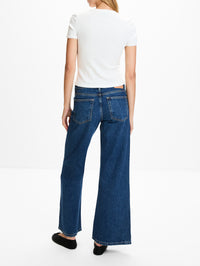 Pointelle T Shirt,MIU MIU,BIANCO,Image 3