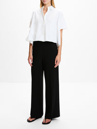 Trapeze Shirt,LOEWE,WHITE,Image 2