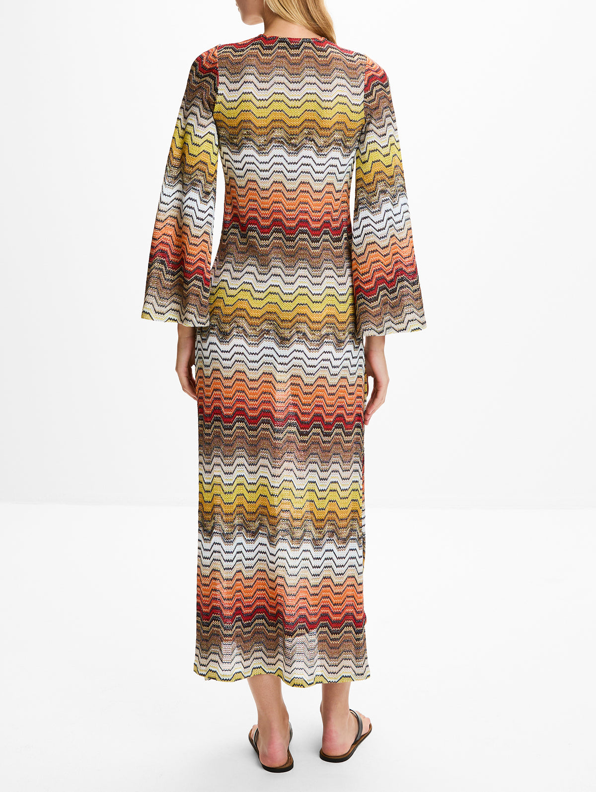 Long Cover Up,MISSONI MARE,MULTI COLOR,Image 4