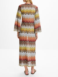 Long Cover Up,MISSONI MARE,MULTI COLOR,Image 4