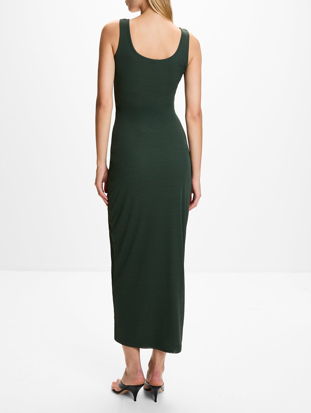 Nenet Dress,NANUSHKA,MIDNIGHT GREEN,Image 4