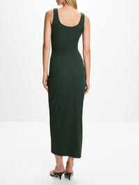 Nenet Dress,NANUSHKA,MIDNIGHT GREEN,Image 4