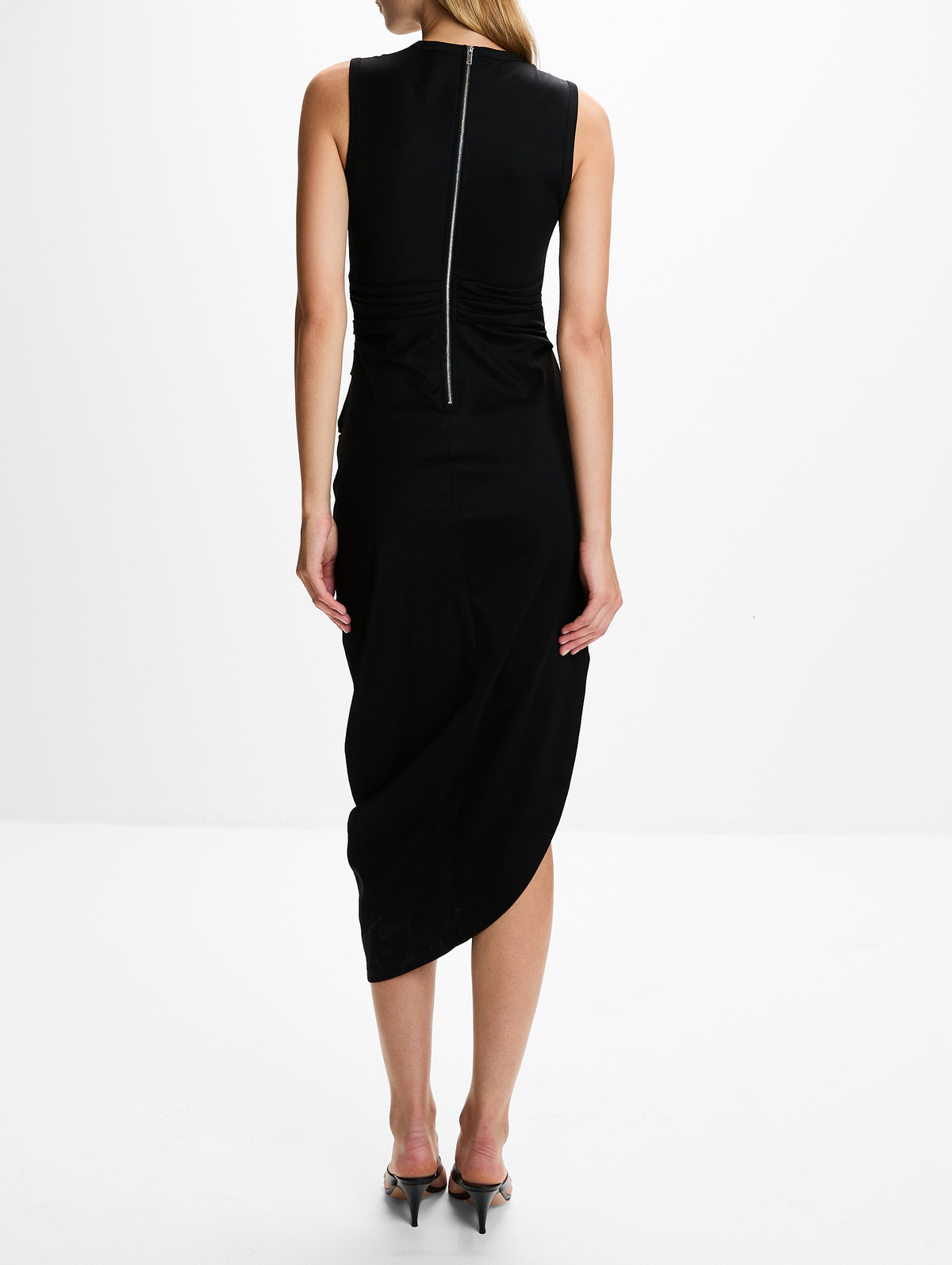 Zafira Dress,PROENZA SCHOULER,BLACK,Image 4