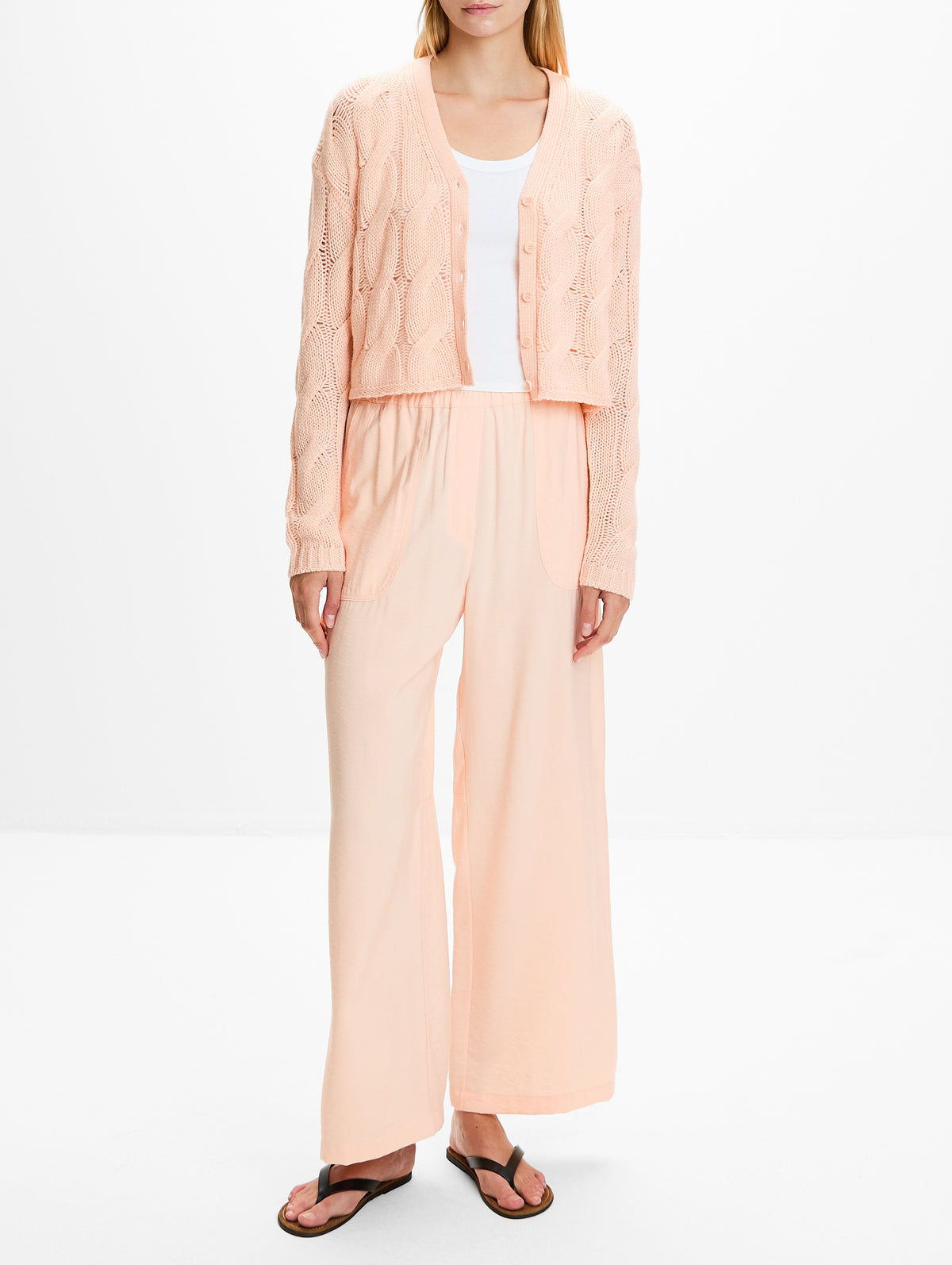 Jolie Cardigan,SABLYN,SHERBET,Image 2