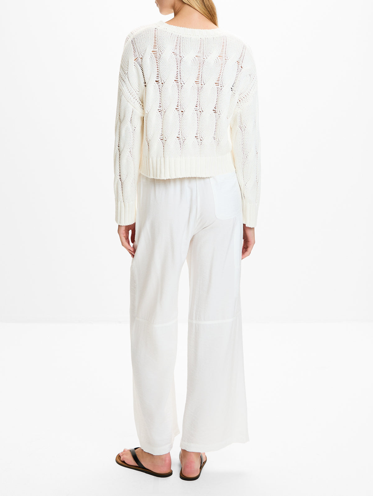 Utility Pull On Pant,SABLYN,WHITE,Image 3