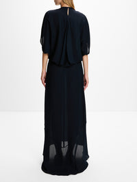 Koralie Dress,THE ROW,TWILIGHT,Image 4