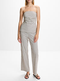 Pascale Pant,XÍRENA,BROWN TOPAZ STRIPE,Image 2