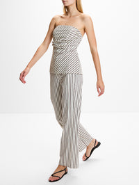 Pascale Pant,XÍRENA,BROWN TOPAZ STRIPE,Image 3