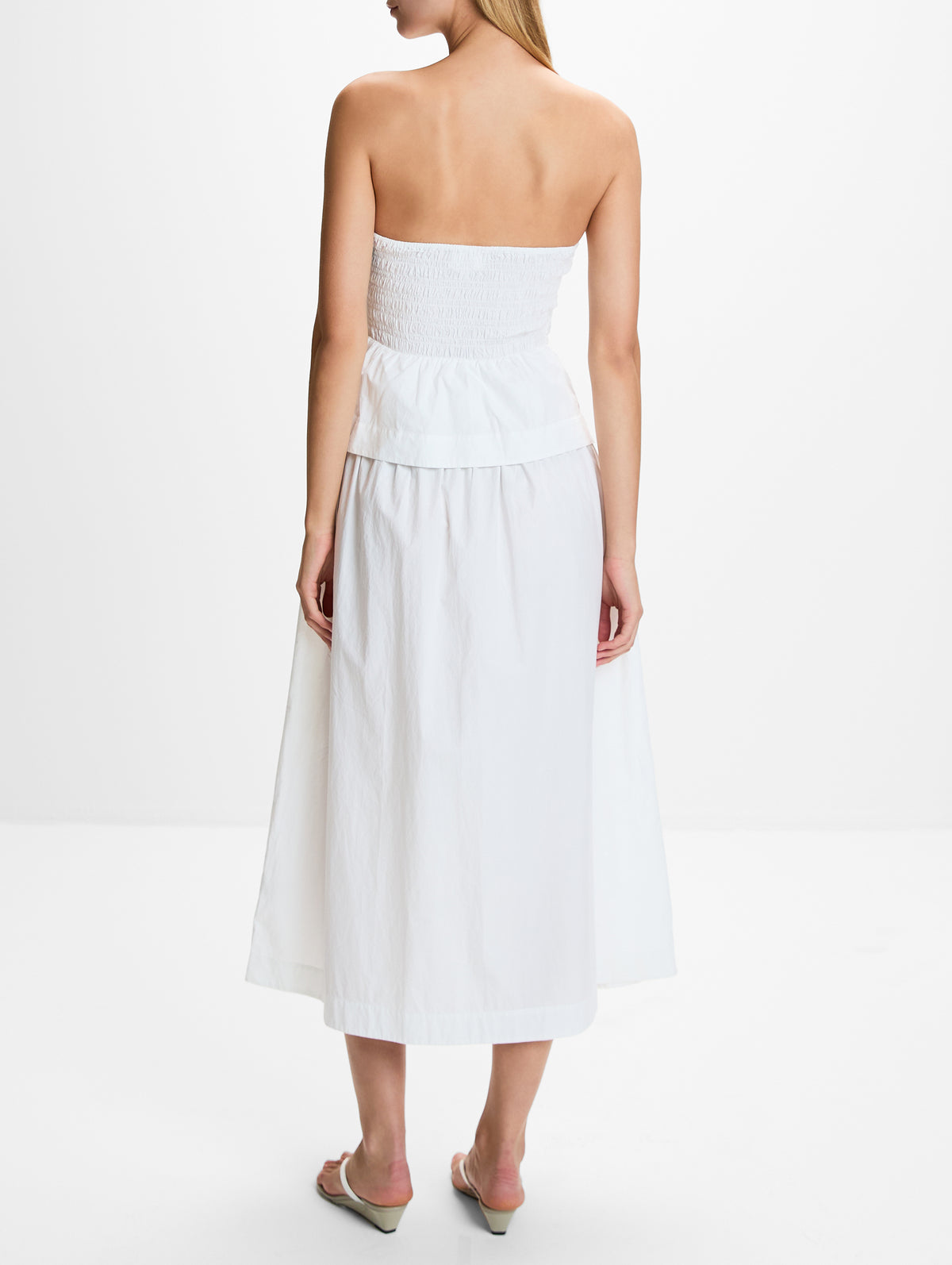 Ciara Dress,XÍRENA,WHITE,Image 4