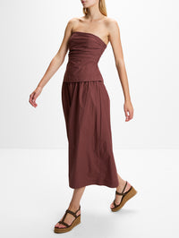 Ciara Dress,XÍRENA,ADOBE BROWN,Image 3