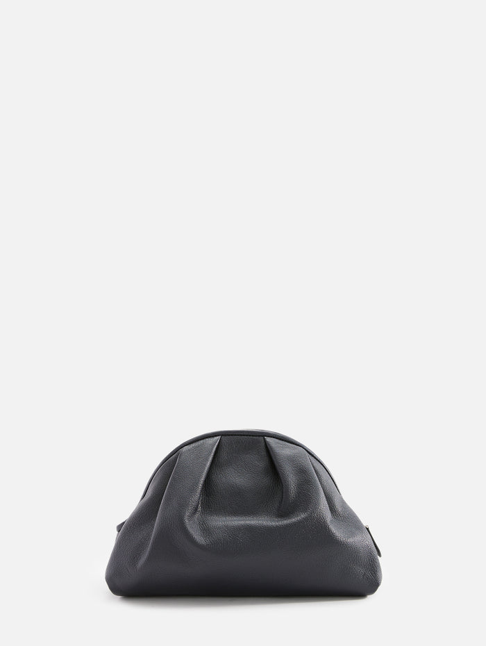 Charlotte Clutch,THE ROW,DARK NAVY,Image 1