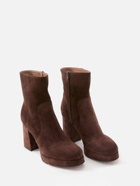Fawcette Bootie,VALENTINO GARAVANI,EBONY BROWN,Image 2