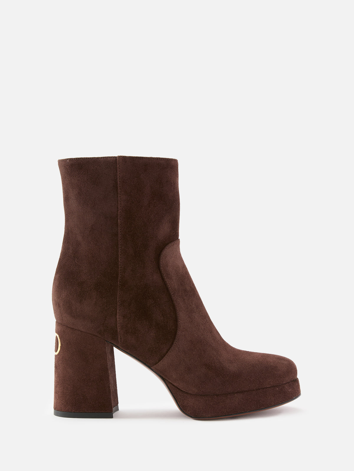 Fawcette Bootie,VALENTINO GARAVANI,EBONY BROWN,Image 1