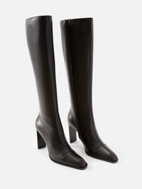 Venetia Boot 95mm,SAINT LAURENT,EAGLE BROWN,Image 2