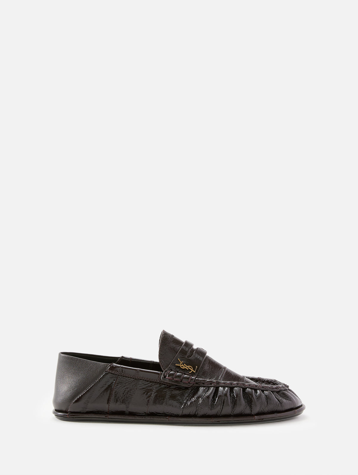 Le Loafer,SAINT LAURENT,EAGLE BROWN,Image 1