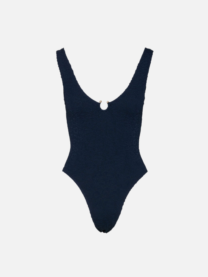 Maven One Piece Swimsuit,BOND-EYE,ONYX LEOPARD,Image 1