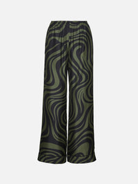 Arvenn Pant,NANUSHKA,MIDNIGHT GREEN,Image 1