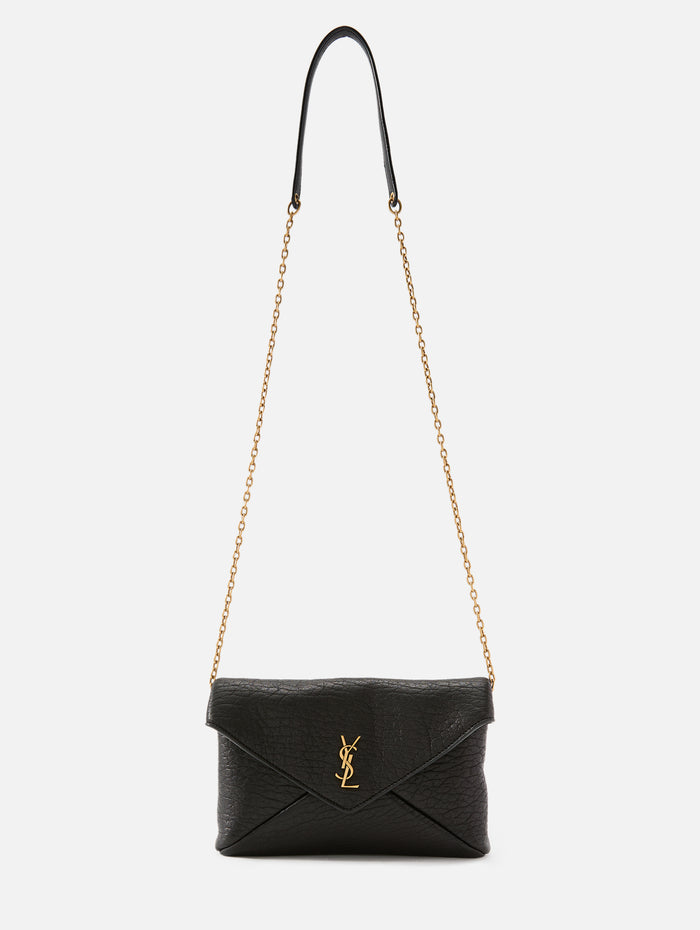 Small Pouch,SAINT LAURENT,NOIR,Image 1
