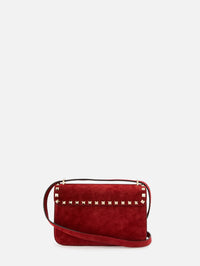 Rockstud Shoulder Bag,VALENTINO GARAVANI,RUSSET RED,Image 2